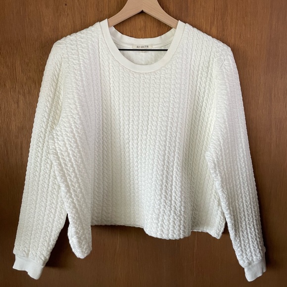 Ali Golden Quilted Sweatshirt - Picture 4 of 6